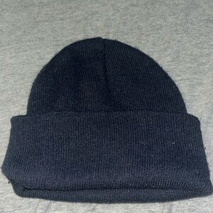 Dark Blue Winter Beanie
